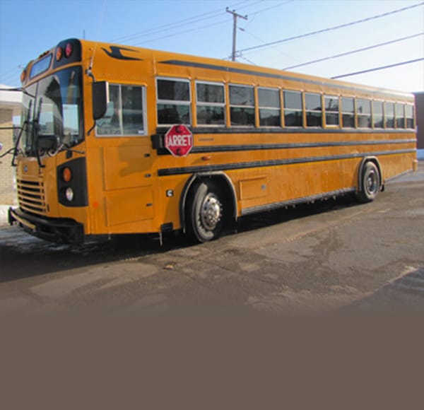 Photo d'un autobus scolaire